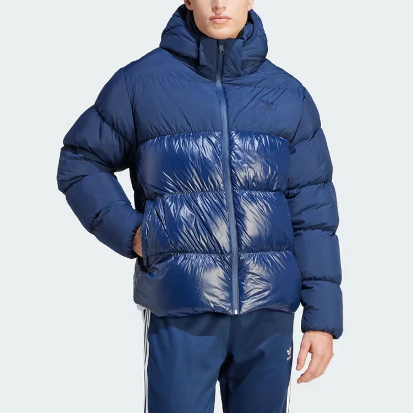 Пуховик чоловічий Adidas Adicolor Down Regen Hooded Puffer